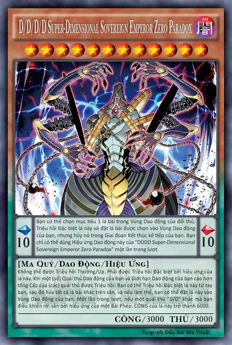 Apr 7, 2022 · Overview and History. D/D/D - Different Dimension Demons - is a Deck piloted by Declan Akaba/Akaba Reiji in the Yu-GiOh! ARC-V anime, that takes real life science, history and mythology and puts it into a corporate structure. After the release of the first cards in the TCG in the booster set Dimension of Chaos back in 2015, the deck had a rough ... 